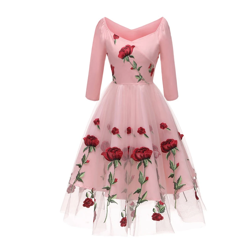 

Off Shoulder Black Maxi Summer Dress 2019 Mesh Fluffy Dress Women Strapless Party Sexy Summer Vintage Print Dresses Vestido