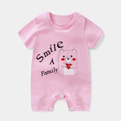 Летняя одежда для новорожденных, Комбинезоны для маленьких девочек, Радужный комбинезон для маленьких мальчиков - Цвет: Оранжевый