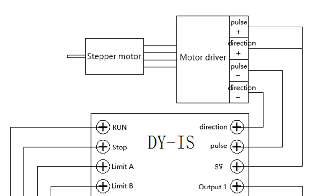 Одноосевой контроллер. С одноосным шаговым двигателем контроллера. KH-01.programmable
