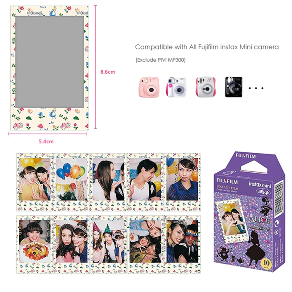 Film Alice Frame Fuji Instax Mini 8 30 Sheets Instant 7s 9 Aliexpress