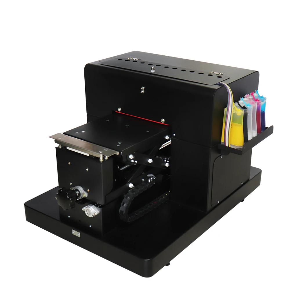 Multifunctional A4 size flatbed printer machine for print CD /DVD Cards