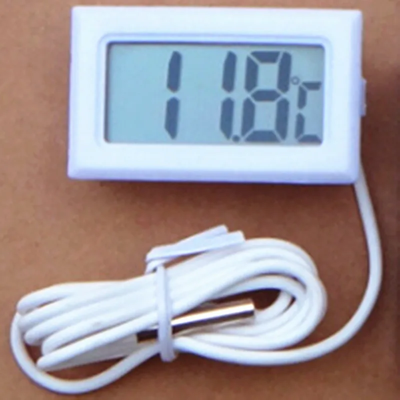 

Digital LCD Household Kitchen Thermometers Outdoor Weather Station Temperature Meter Refrigerator Fish Tank Water Thermometer