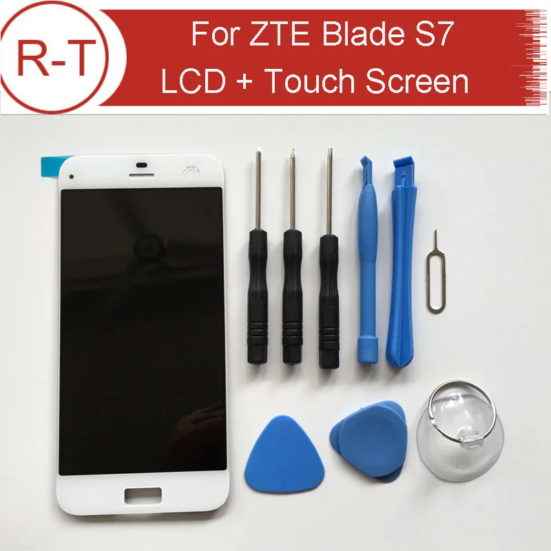 

For ZTE Blade S7 LCD display + Touch Screen Digitizer Assembly Repair Replacement For 5.0inch ZTE Blade S7 Free Shipping+Tools