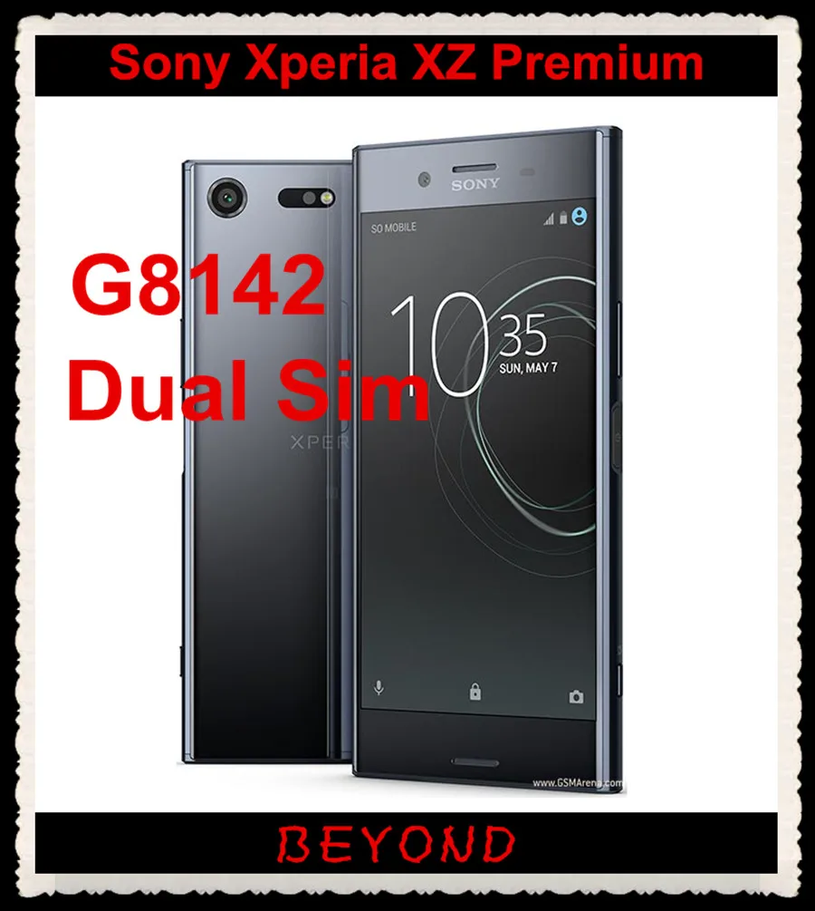 Sony Xperia XZ Premium Dual G8142,, разблокированный, GSM, две sim-карты, LTE, Android, четыре ядра, ram, 4 Гб rom, 64 ГБ, 5,5 дюйма, 19 МП и 13 МП, 3230 мАч