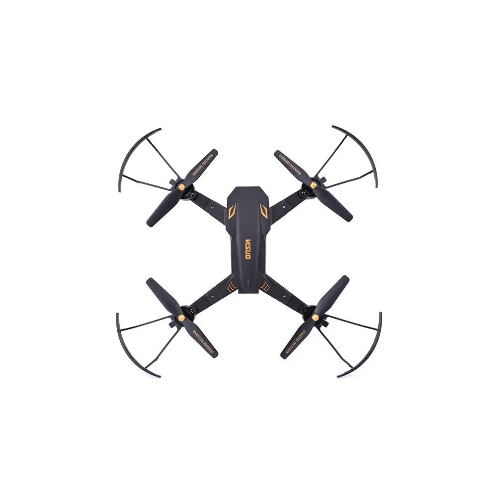 VISUO XS809S складной селфи Дрон с 0.3MP широкоугольным WIFI FPV HD камерой удержание высоты