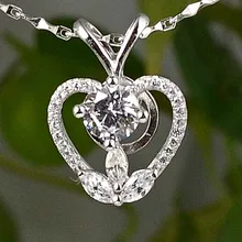 Гарантия простой 925 пробы серебро, корона кулон 22 мм, 3,4 г, PE36117