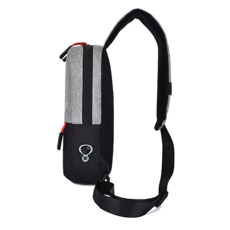 Women Cross Body Bag Triangle Orange Messenger Bag Chest Pack Working Bag All-Purpose Travel Casual Purses