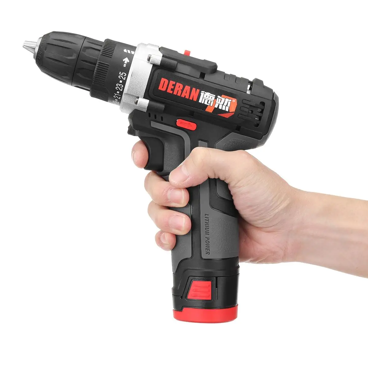 100-240V Cordless Drill Impact Drill Double Speed