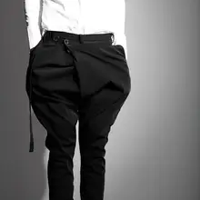 Размер лагер мужская одежда корейской версии мода Харлан юбка Штаны одежда для выступления/27-39