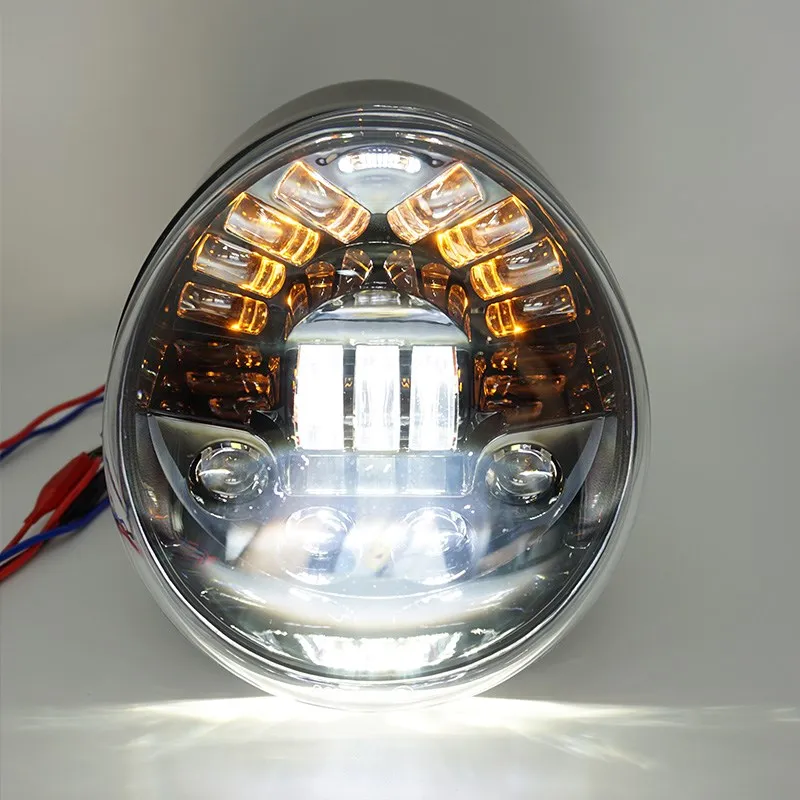 VRSCVRODLEDHeadlightWithdaytimerunninglightvrodheadlightoval