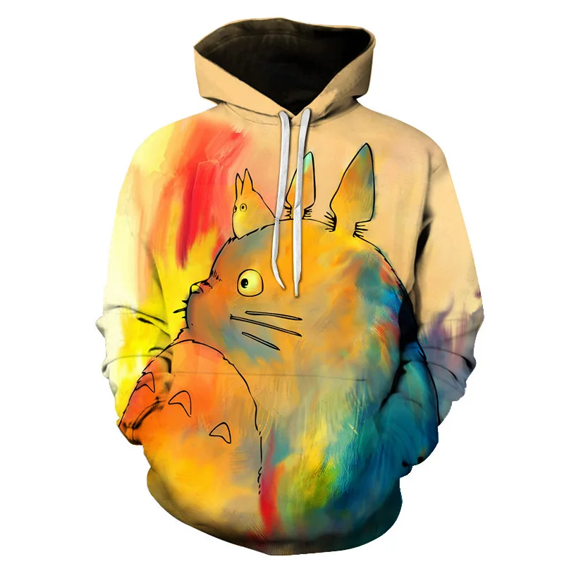 

Men Women Anime My Neighbor Totoro Hoodie Cosplay Costume Warm Sweatshirts Unisex Cartoon Pullover Spring Casual Brand S-6XL
