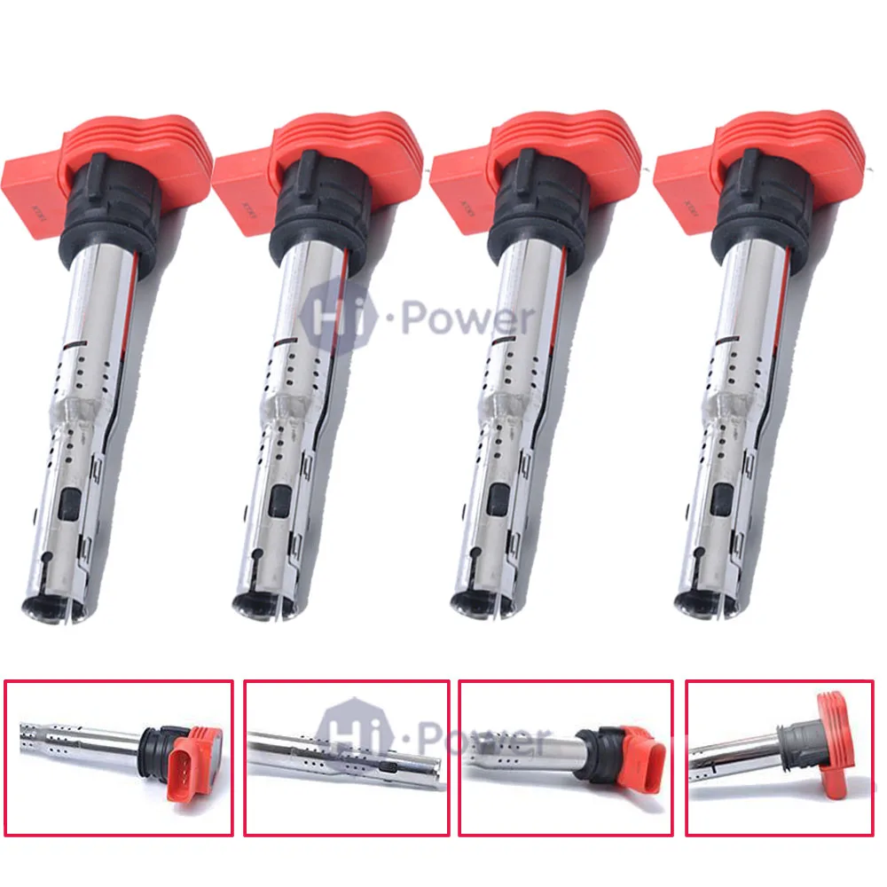 

Ignition Coil Pack 06E905115E 06E905115D for VW Golf GLI Passat Tiguan CC A3 A4 A5 A6 A7 A8 TT Q3 Q5 R8 07K905715F