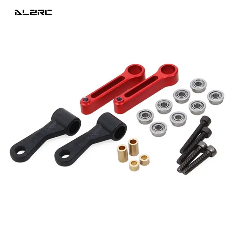 

ALZRC Devil 505 FAST RC Helicopter Metal Radius Arm Set Red For RC Helicopter Parts