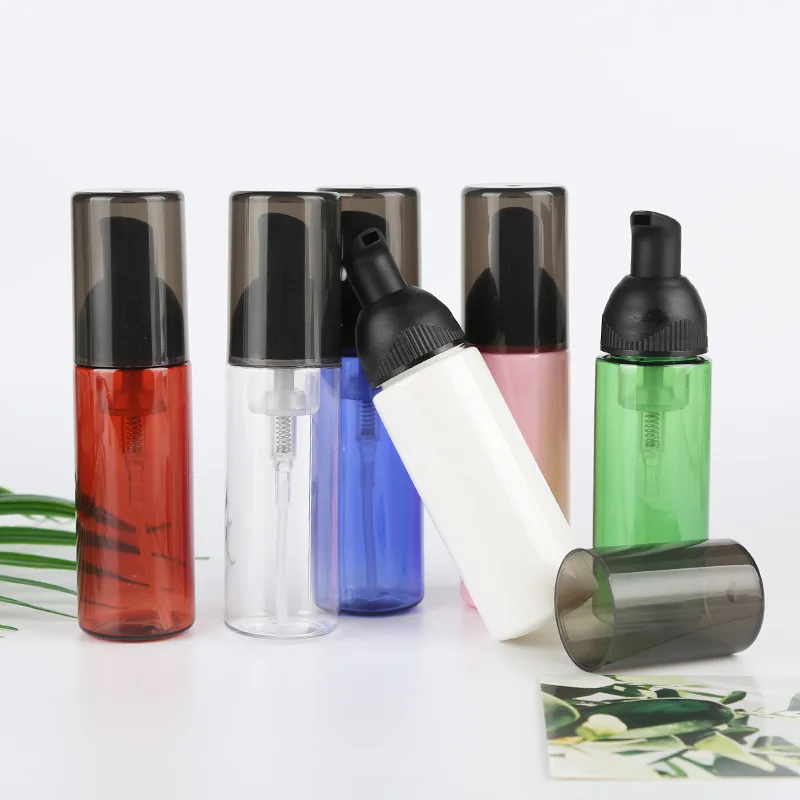 

180 X 50ml Foaming Soap Bottle Plastic Pump Foam Dispenser-Refillable Portable Empty Foaming Hand Soap Dispenser Bottles
