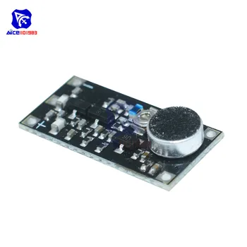 

diymore DC 2 -9V 9mA 88-115MHz Mini FM Transmitter Wireless Microphone Surveillance Frequency Board Module for Arduino