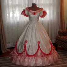 R-253, 19 век, винтажный костюм, 1860 S, викторианская Лолита/Civil War Southern Belle, бальные платья на Хэллоуин, все размеры