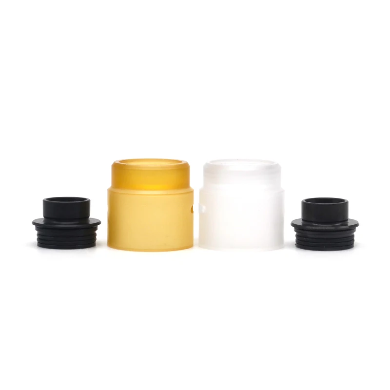 Replacement-PC-Cap-w-Drip-tip-for-Entheon-RDA-Atomizer---White--02