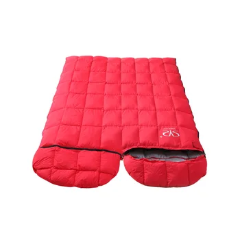 

Lengthened Mummy Sleeping Bag Ultralight White Goose Down Box Baffles Winter Outdoor Camping Hiking(180+30)*73cm