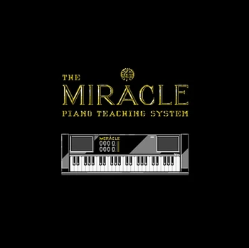 

Miracle Piano Teaching System NTSC Version 16 Bit 46 Pin Big Gray Game Card For USA Game Players