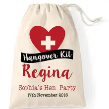 Индивидуальное Имя девичник свадебный набор от похмелья подарок на память сумки прием гостей в доме невесты мешки для конфет