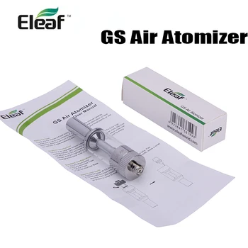 

Eleaf GS Air Dual Coil Atomizer Airflow Adjustable Clearomizer Tank 2.5ml Fit for E cigarette Istick 20W Box Mod