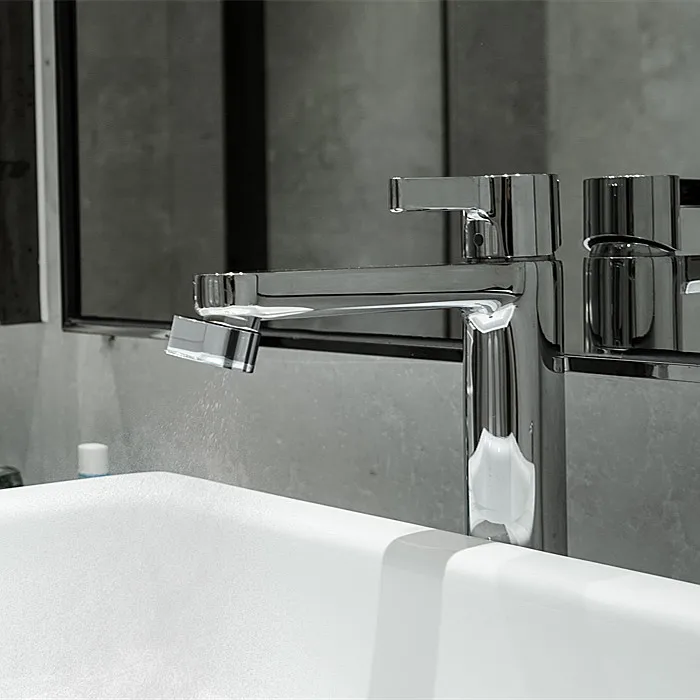 New Brass Two-Function Water Saving Faucet Aerator with Water Mist Kitchen Mixer Accessories