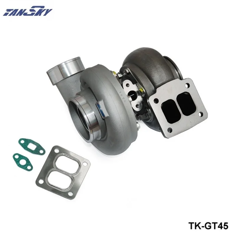 Racing GT45 Turbocharger turbine: A/R .66 compressor: A/R 1.05 standard T4 oil cooling TK-GT45