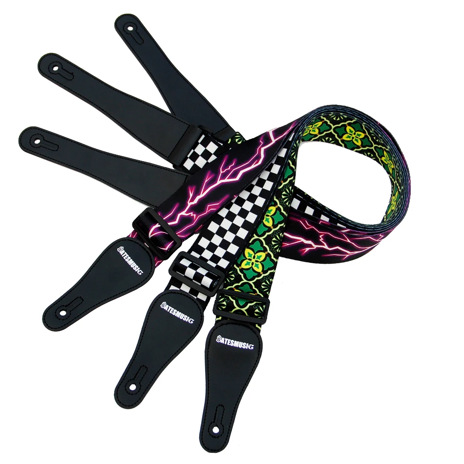 BATESMUSIC straps Classic / Folk Guitar Strap Colored Strap / Polyester