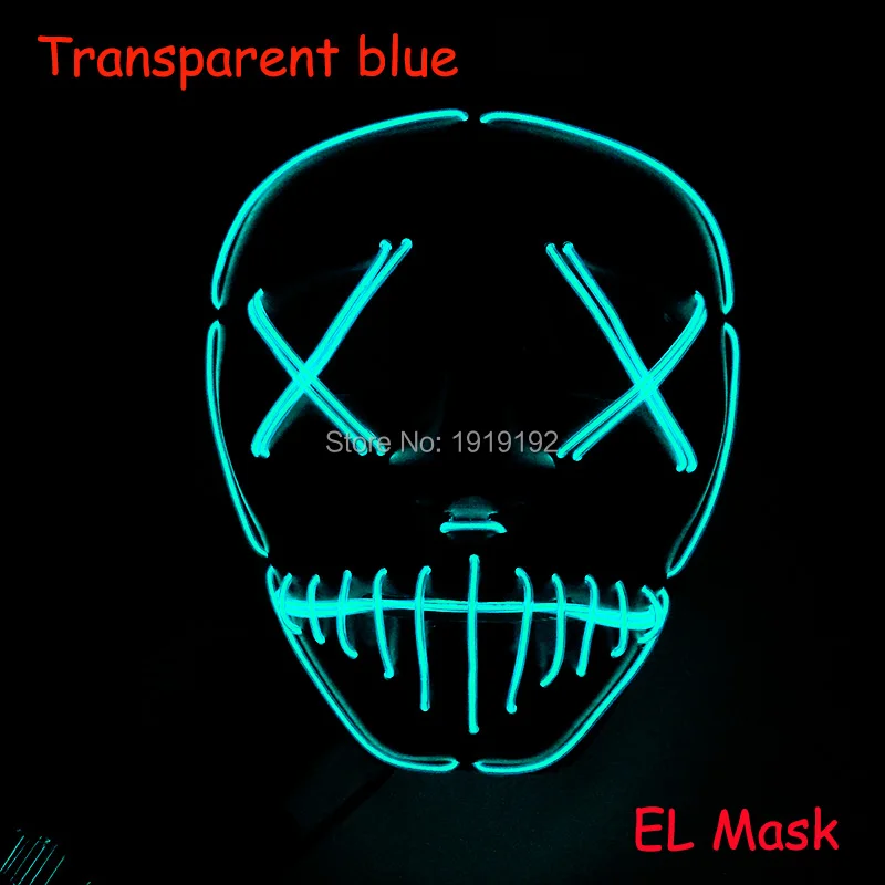 transparent blue