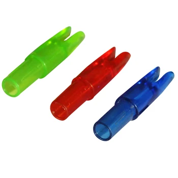 

Hot 36pcs Arrow Nocks with Aluminum Pin for ID 6.2mm Arrow Shaft DIY Archery Part DO2