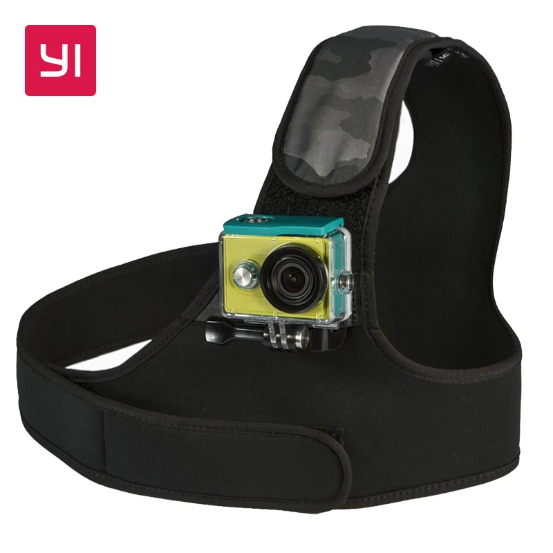 YI Chest Mount For YI font b Action b font font b Camera b font Black