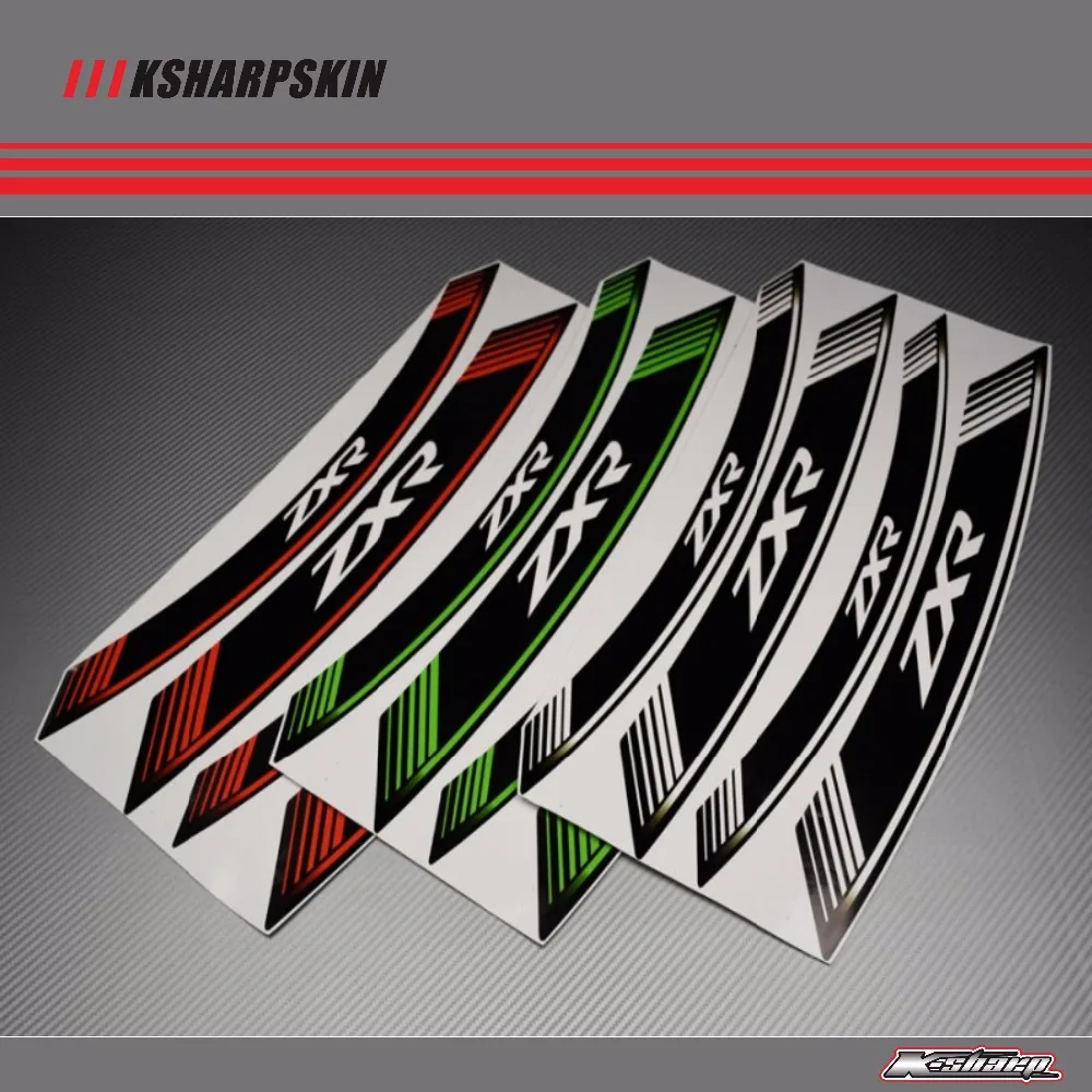 

8 X CUSTOM INNER RIM DECALS WHEEL STICKERS STRIPES STRIPS SPECIALS FIT KAWASAKI NINJA ZXR250 ZXR400 ZXR750