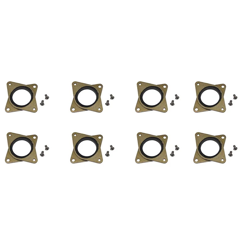 

Upgraded Nema 17 Stepper Steel And Rubber Vibration Dampers With Screw -Cnc For 3D Printer Creality Cr-10, Cr-10S Machine Cnc