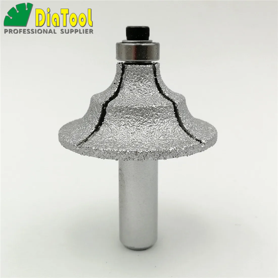 DIATOOL No.18 Brazed Diamond Router Bits With 1/2" Shank For Marble