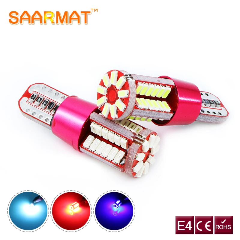 

2x Plug & Play Canbus T10 W5W LED Clearance Lamp Bulb Side Parking Light For Mercedes Benz C250 C300 E350 E550 ML550 R320 R350