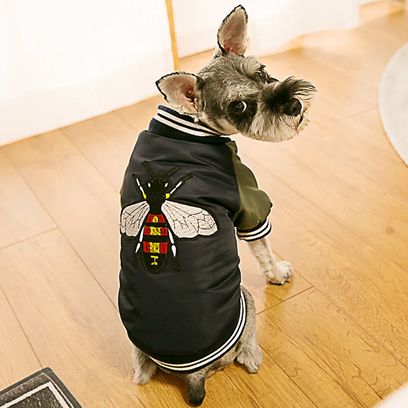 

New Autumn Winter Warm Dog Clothes for Small Dogs Thick Coat for Puppy Chihuahua Jacket for French Bulldog Pet Waterproof Outfit
