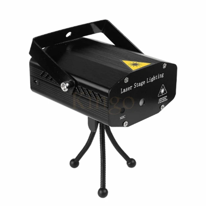 

Blue/Black Mini Stage Laser Light DJ Club Disco Projector Lazer Light Lamp AC 110-240V EU US Plug