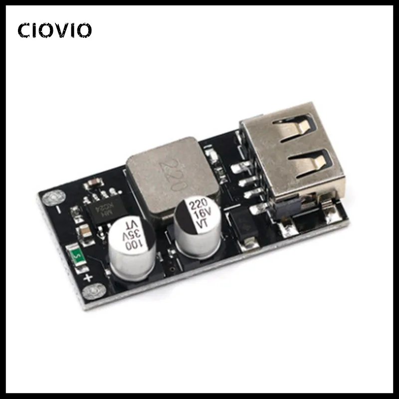 QC3.0 QC2.0 Fast Quick Charging Board DC-DC StepDown Buck Converter Power Transformer Supply Module