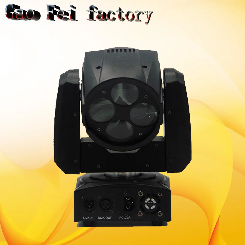 

1Pcs/lot Disco Lighting Mini LED 4x10W Super Beam controller