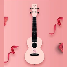 Enya девушки укулеле 23 &quotРозовый цвет фанера укулели палисандр
