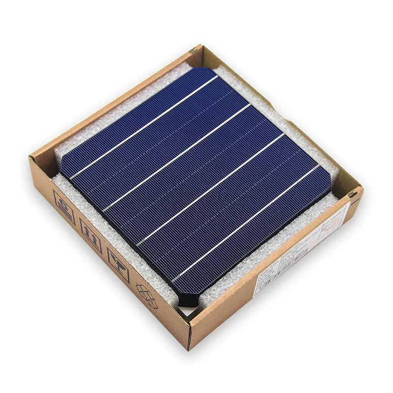 10 шт. 5 Вт 156*156 мм фотогальваническая монопанель солнечных батарей 6x6 класс А высокая эффективность для DIY монокристаллическая Кремниевая панель