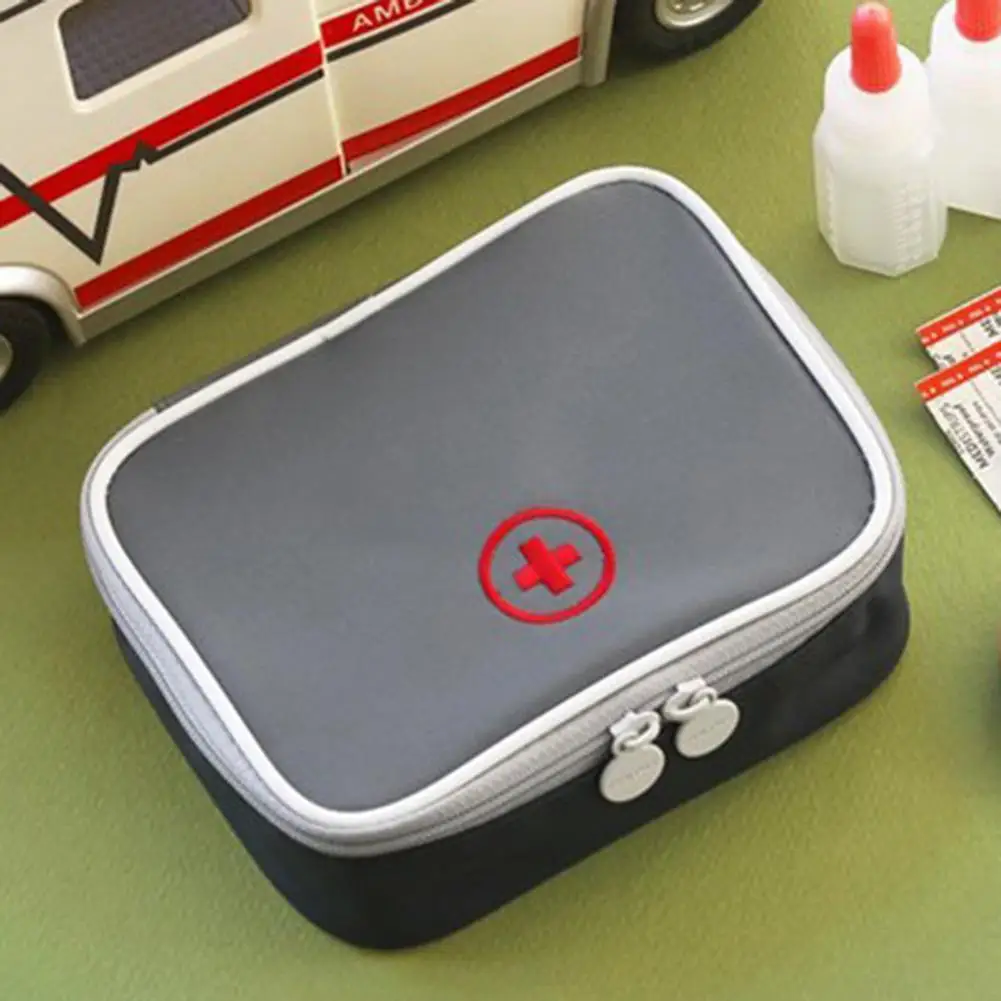 

Mini Outdoor First Aid Kit Bag Travel Portable Medicine Organizer Emergency Kit Home storage