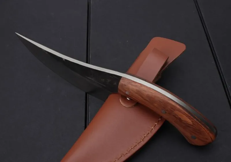 XITUO, нож с фиксированным лезвием, нож для охоты, выживания, кемпинга, универсальный Кливер, мясник, нож для убоя, острый прямой нож