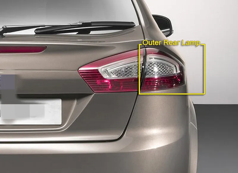 1 шт. внешний задний светильник хвост светильник задний фонарь правая сторона для Ford Mondeo Fusion 2011-2012
