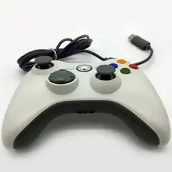 Игровой контроллер для ПК компьютер USB проводной геймпад игровые Джойстики для Xbox 360 Проводная Вибрация геймпады для Xbox 360 iPhone iPad PC