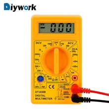 DIYWORK Омметр Вольт тестер DT-830B ЖК-дисплей Автоматический диапазон цифровой вольтметр инструмент для анализа мультиметр электрический инструмент