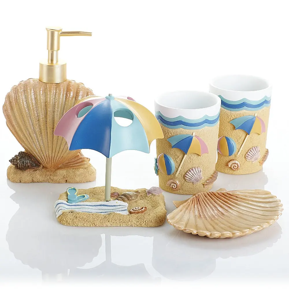 Resin bathroom set bathroom five piece bath combination bathroom kit