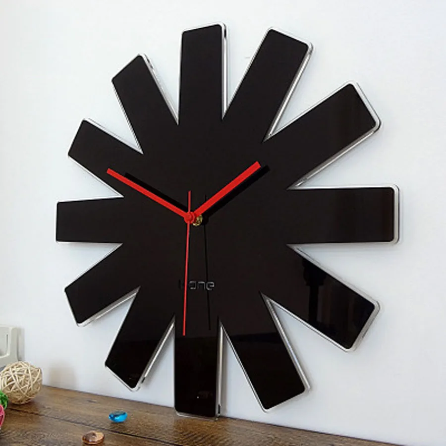 

Large Wall Clock Modern Design for Living Room Creative Acrylic 3D Clocks Simple Personality Decoration Wall Watch Home Decor