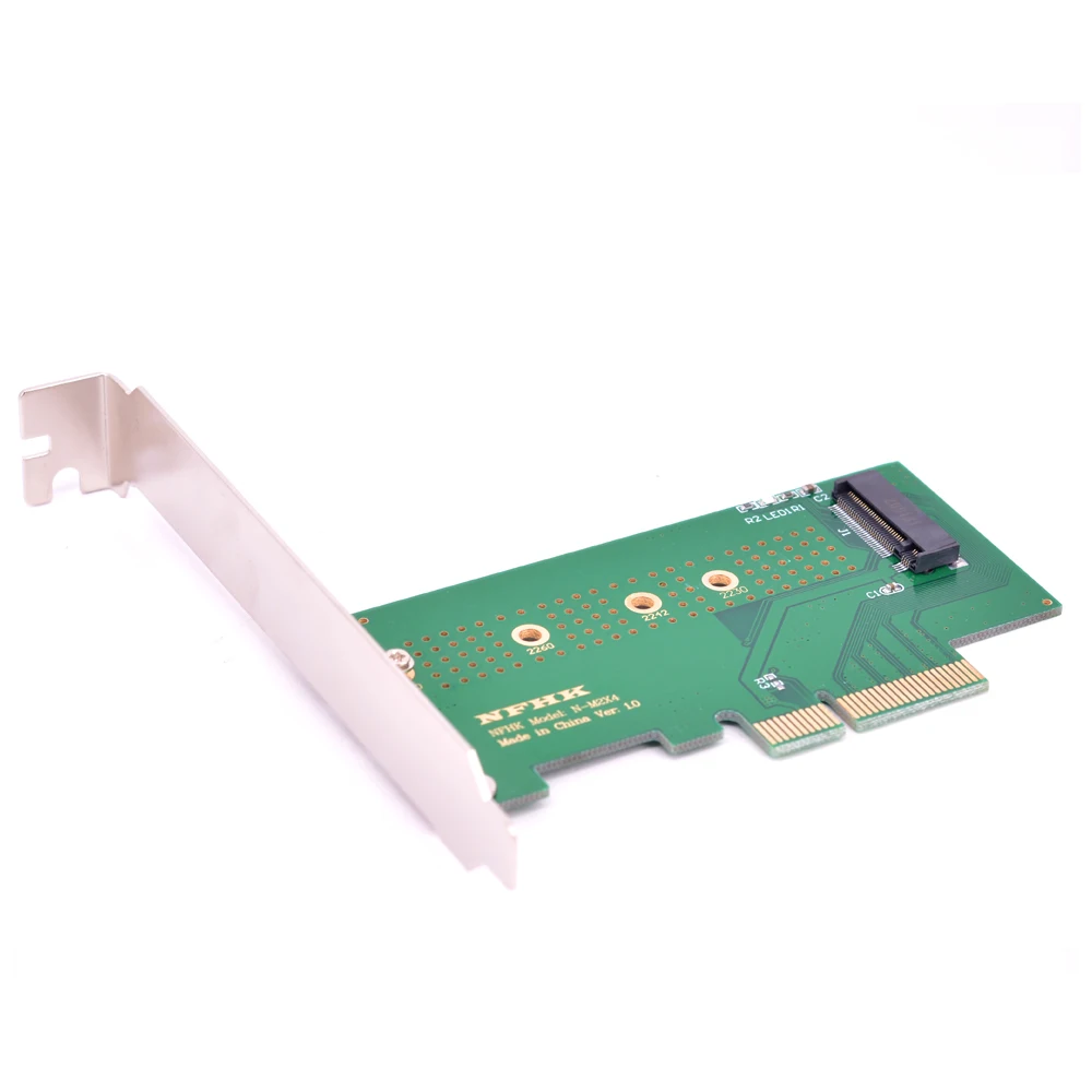 Адаптер для карт PCI e NVMe M Key M.2 SSD SAMSUNG 950 PRO XP941 SM951 PM951 PCIe 3 0x4 настольный
