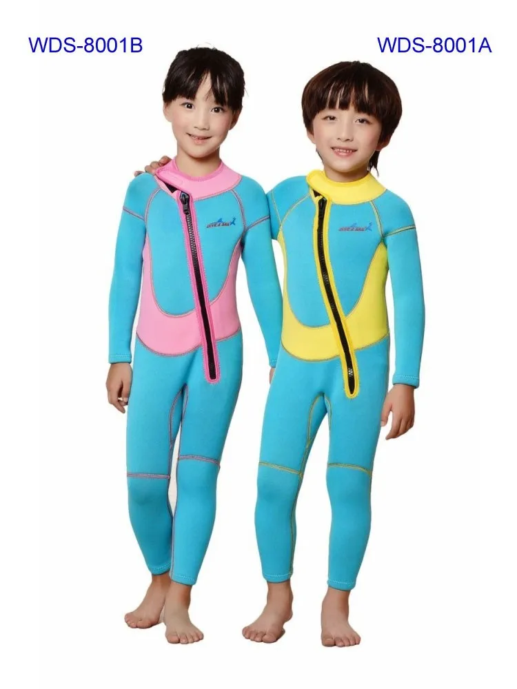 WDS-8001-9-Description-Neoprene-Wetsuit-Children-Kids-Style-Warm-Switsuit-Rash-Guards